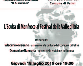 L’Ecuba di Manfroce al Festival della Valle d’Itria